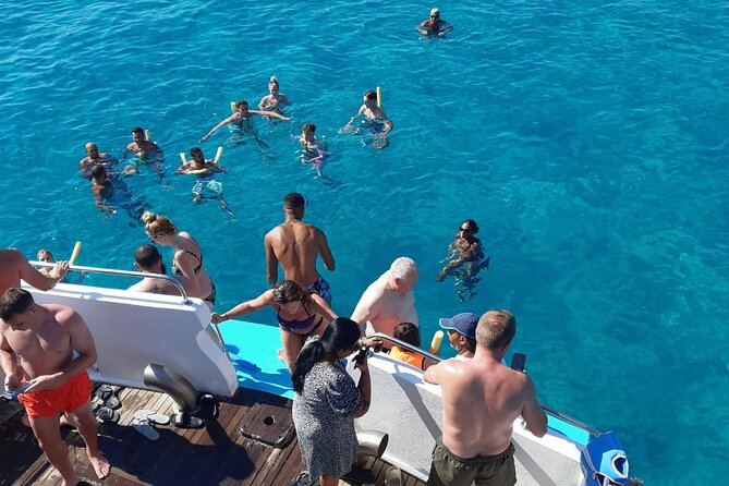2.5 hour Glass Bottom Boat Trip, Snorkeling, Sliding and Fun - Snorkeling equipment and food included