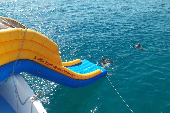 2.5 hour Glass Bottom Boat Trip, Snorkeling, Sliding and Fun - Who will enjoy this Paphos boat ride?