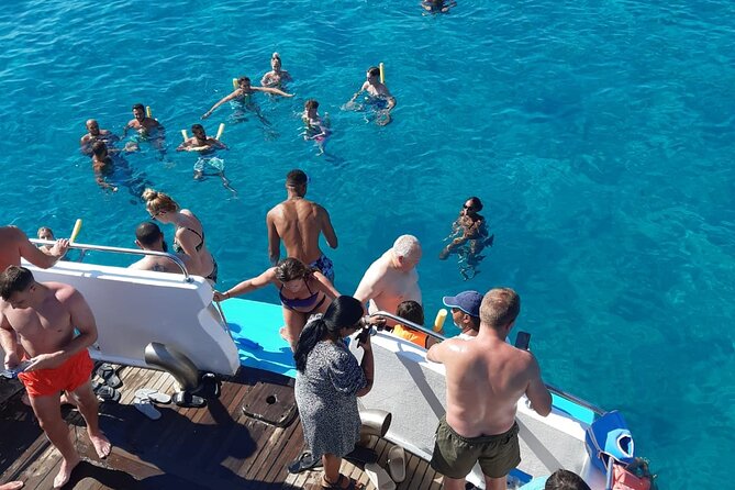 90-Minutes Glass Bottom Trip With Quick Dip - Sponge viewing and a look below the seabed
