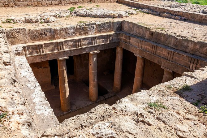 Ancient Kourion Tour with Paphos Town from Limassol - The Tombs of the Kings: grand burial chambers