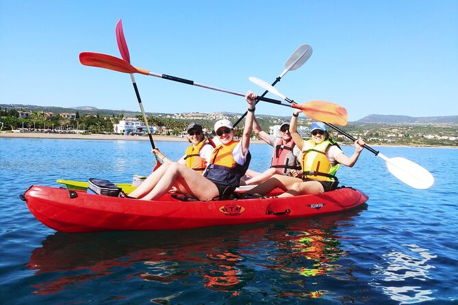 Aphrodite Kayak Experience with Guide and Free photos included - Reaching Aphrodite’s Baths Place beach