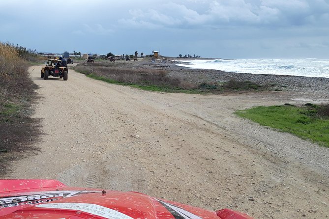 Beach & Off road Buggy Safari in Paphos - Geroskipou and Riccos Beach come first