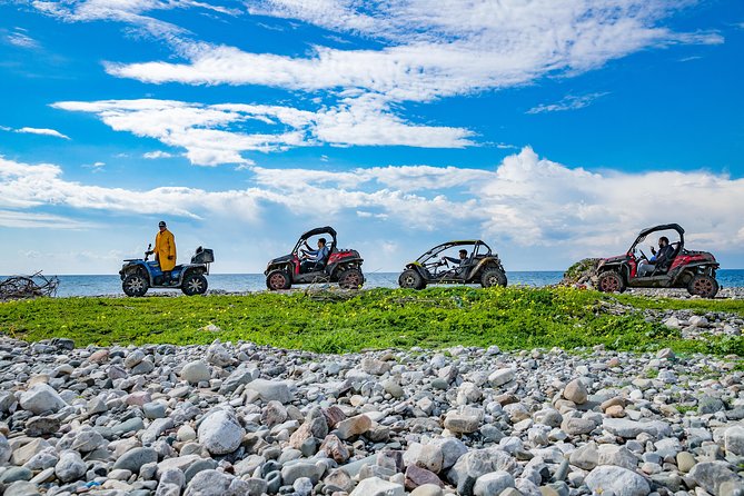 Beach & Off road Buggy Safari in Paphos - Arriving at Poseidonos Avenue