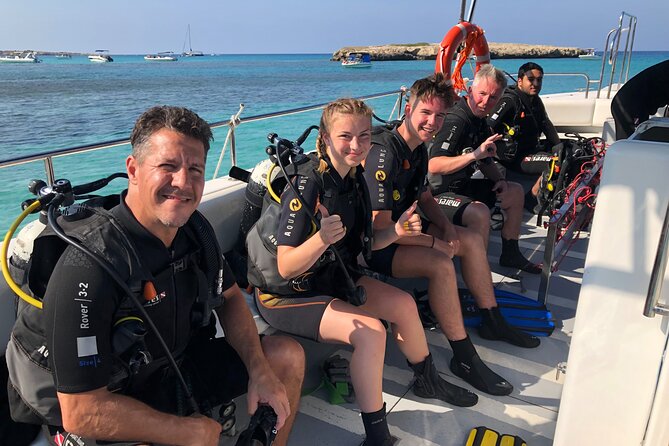 Beginners Discover Scuba Diving By Boat, Best Spot In Cyprus - Meeting the team at Latchi Dive Centre