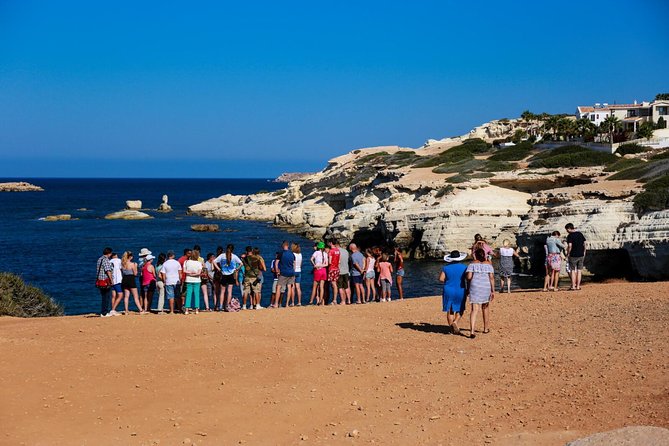 Blue Lagoon and Aphrodite's Baths Guided Day Tour from Paphos - The Edro III shipwreck and sea caves