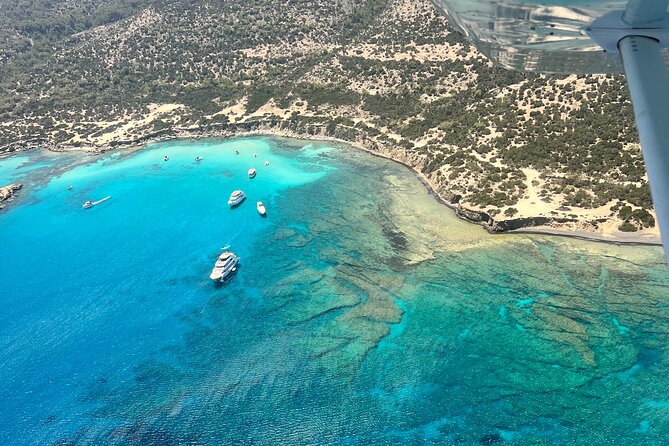 Blue Lagoon Latchi Pafos, boat trip with water slide F/D - The morning road to the coast