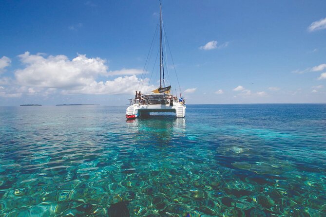 Catamaran Adults Exclusive Cruise from Protaras - Green Bay, Fig Tree Bay, and Famagusta from offshore