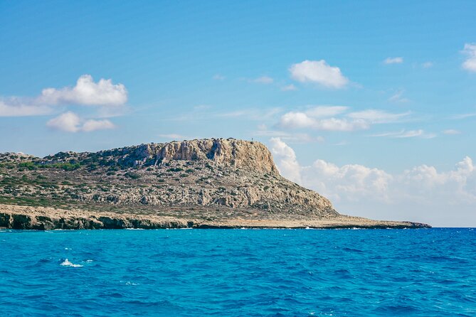 Cave Dwellers Half Day Jeep Safari from Protaras, Ayia Napa - Kamara Tou Koraka pairs a natural arch with a chapel