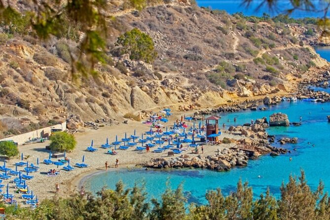 Cave Dwellers Half Day Jeep Safari from Protaras, Ayia Napa - Konnos Bay gives you 30 minutes to slow down