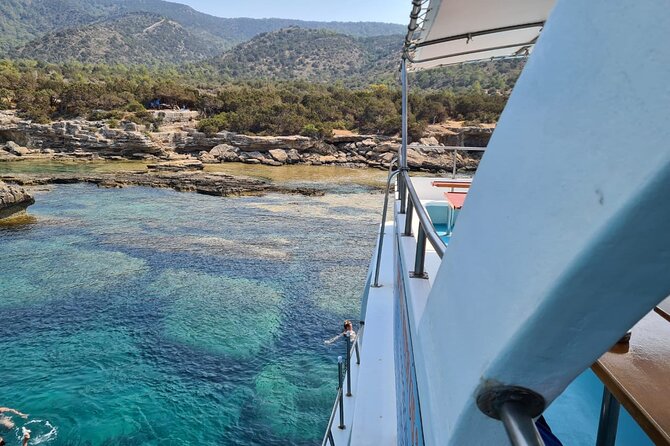 Demetris Chara Boat/Blue Lagoon boat trips with BBQ and SLIDE - What the boat is like during the cruise