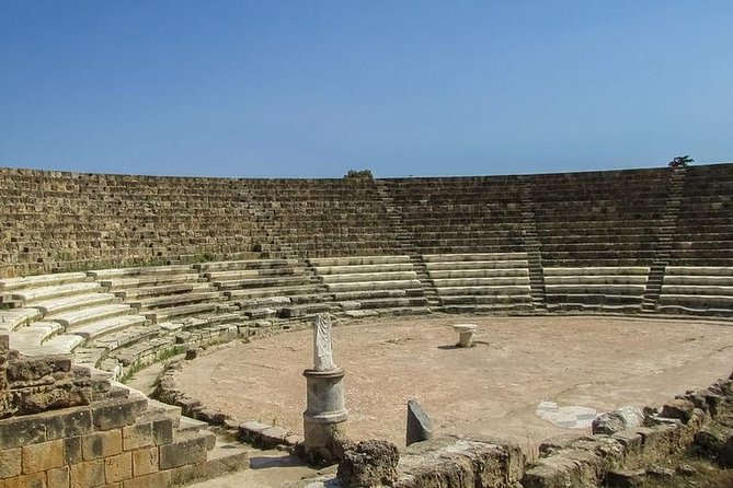 Discover Famagusta from Paphos - Salamis: ancient ruins with 75 minutes to explore
