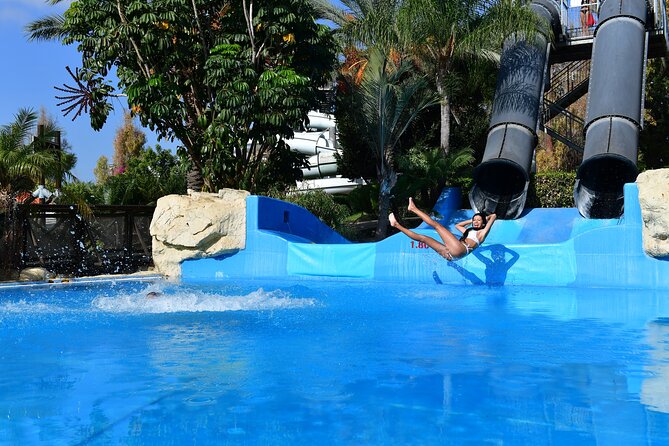Fasouri Watermania Waterpark Admission Ticket - Lockers, changing rooms, shade, and extras