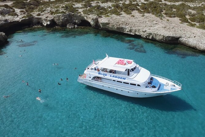 From Paphos: Blue Lagoon Cruise With Water Slide - The Blue Lagoon swimming stop