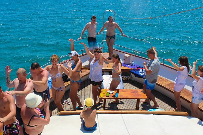 Fun Fishing & Relaxing Cruise at Larnaca Bay - What the atmosphere may feel like with up to 80 people