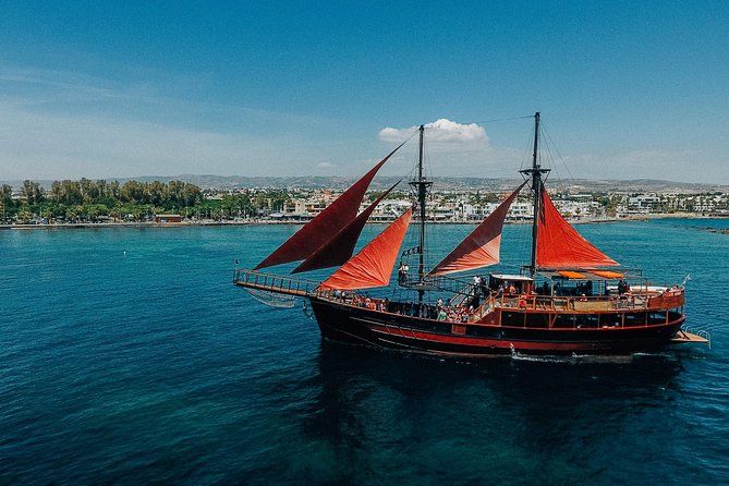 Jolly Roger Boat Cruise from Paphos - Starting at Paphos Harbour at 9:00 am