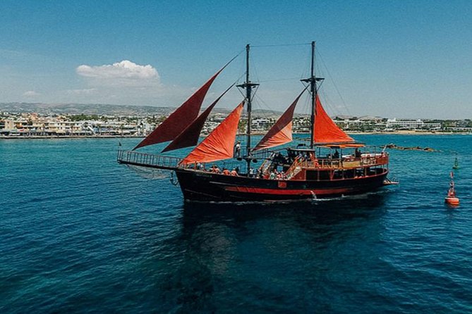 Jolly Roger Pirate Cruise from Paphos - Secret Cave and the Mediterranean Swim Stop