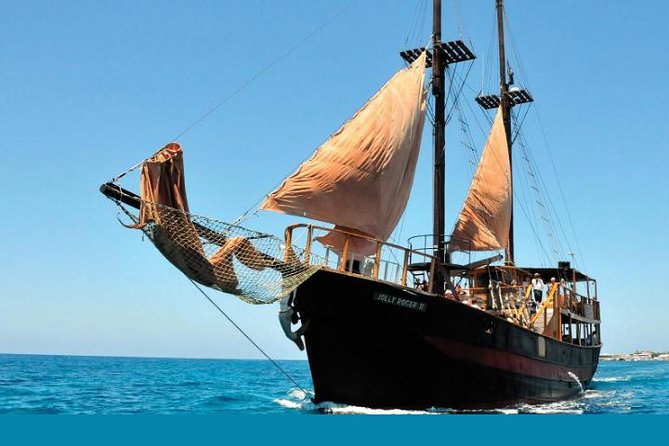 Jolly Roger Pirate Cruise from Paphos - Captain Jack, Pirate Training, and Walking the Plank