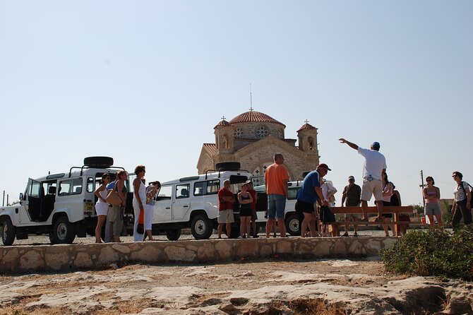 Land Rover Akamas Blue Lagoon Jeep Safari - Avakas Gorge and its 30-meter limestone walls
