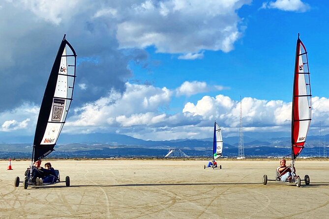 Land Sailing in Limassol - Choosing between the single and double kart