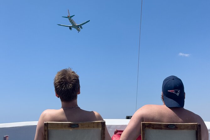 Larnaca Bay Cruise - Leaving Larnaca along the palm-lined coast