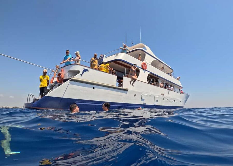 Larnaca: Glass-Bottom Boat Cruise with Fishing and BBQ Lunch - What the $63 price really covers