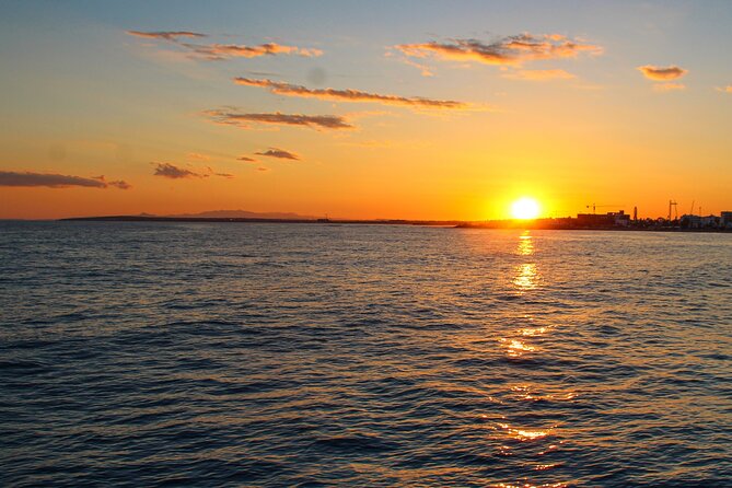 Larnaca Sunset Cruise - Golden hour and Larnaca’s skyline