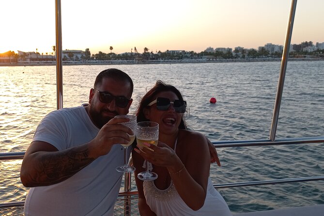 Larnaca Sunset Cruise with Unlimited Beers & Wine - Setting out from Larnaca Marina at 3:30 pm