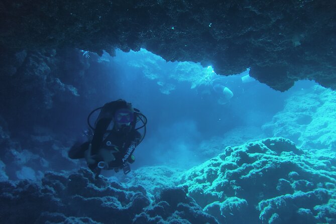 Local Guided Dives (for certified/licensed divers) - Kaliva and The Caves: easy access and enclosed passages