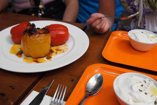 'Off The Eaten Track' City Walking Food Tour Larnaca 3.5hrs - Walking behind Finikoudes Promenade