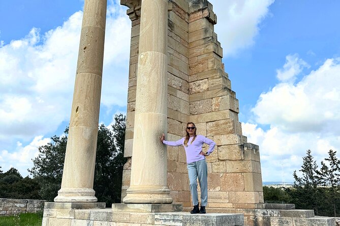 Pafos - Archaeology & Beauty tour from Limassol - The Sanctuary of Apollo beside the sea