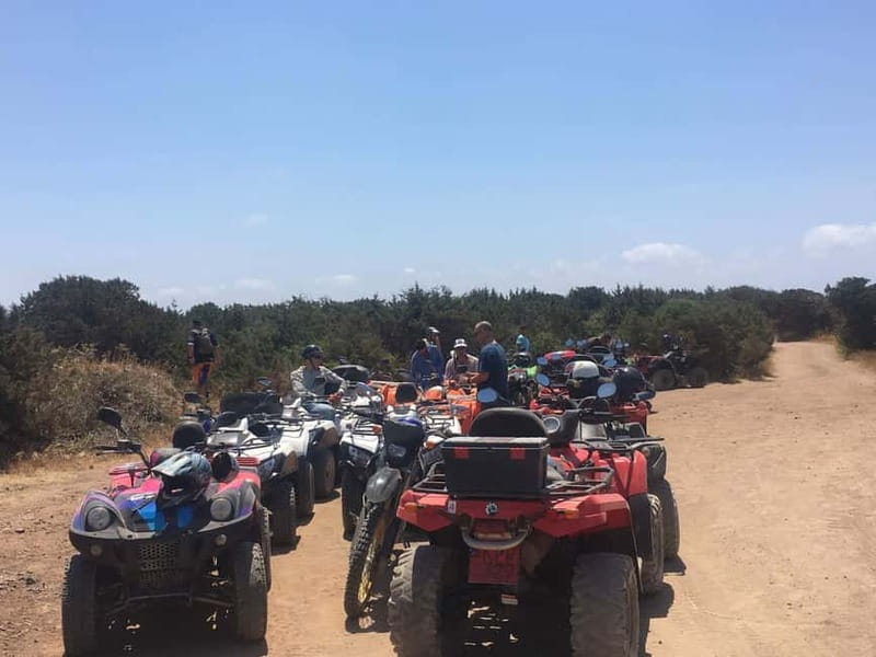 Paphos: Buggy Tour Akamas incl and Adonis Falls - Driving toward Adonis Baths Waterfalls