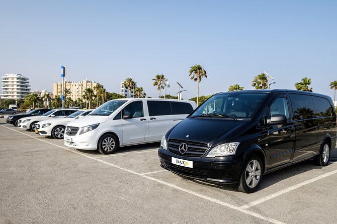 Private Transfer: Larnaca Airport to Protaras 1-14 pax - A clean vehicle and a calm first ride