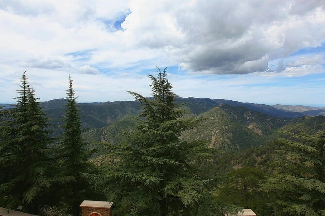 Private Troodos, Kykkos & Aphrodite's Birthplace from Limassol - Mount Throni adds a quieter national story
