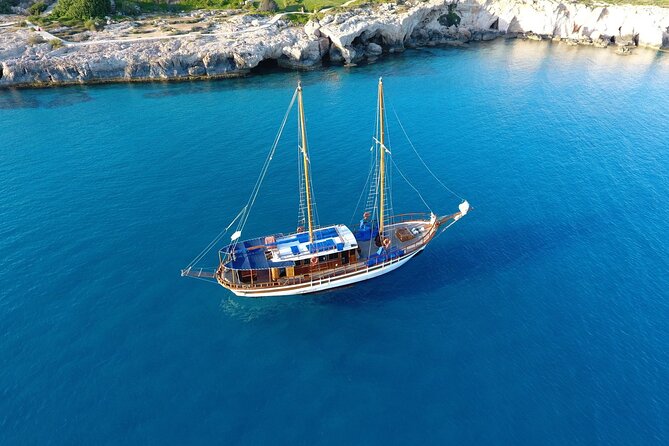 San Antonio Premier Sunset Adults Only Cruise from Protaras - Passing Fig Tree Bay along the Protaras coast