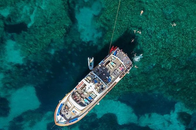 Sea Star Coral Express Cruise from Paphos - St. George’s Island from the water