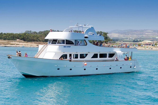 Sea Star Full Day Blue Lagoon Cruise from Paphos - Watching the coast from the Sea Star