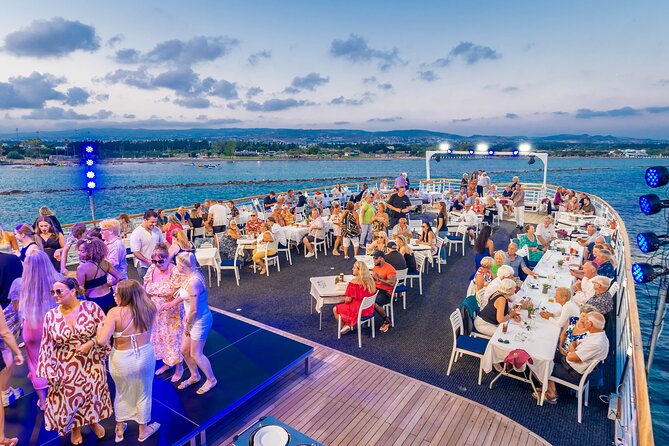 Stardust Variety Show Evening Cruise in Yeroskipou Bay - Key points about this Paphos evening cruise