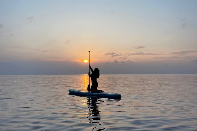 Sunrise SUP at Protaras, Green Bay - Watching the Sunrise from the Water