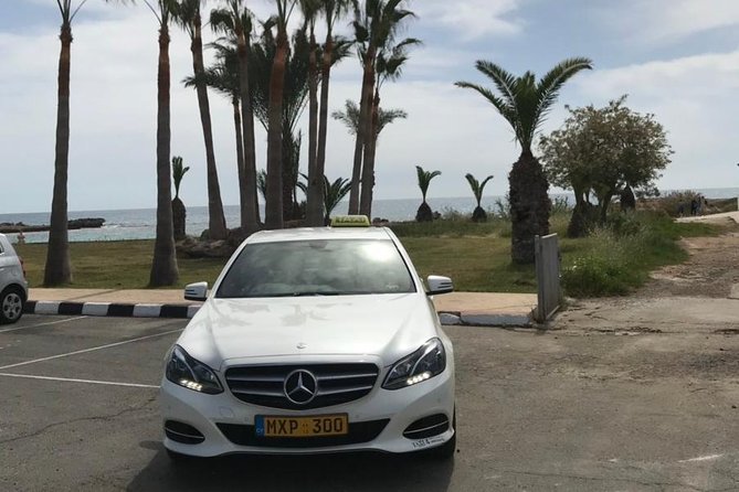 Taxi transfer from LCA airport to Ayia Napa or Ayia Napa to LCA airport - Leaving Larnaca Airport without the usual scramble