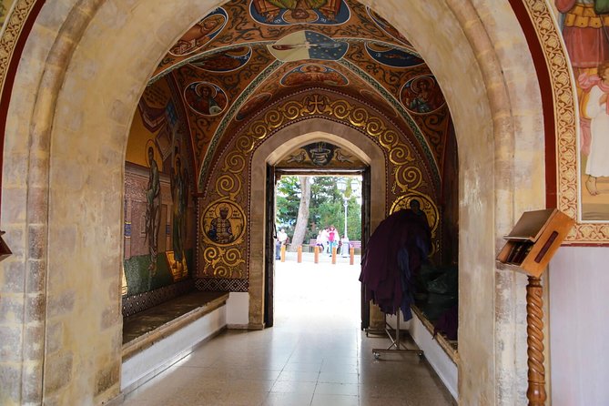 Tour to Troodos, Kykkos Monastery, Omodos and Winery from Paphos - Kykkos Monastery and its famous icon
