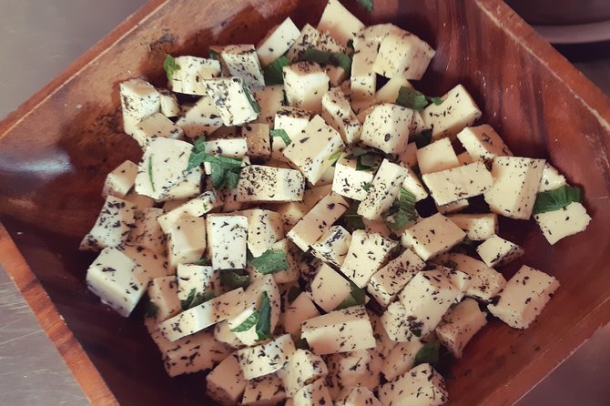 Troodos Mountains Halloumi Making: All Inclusive Workshop & Tour - Lefkara brings craft and shopping into the food day