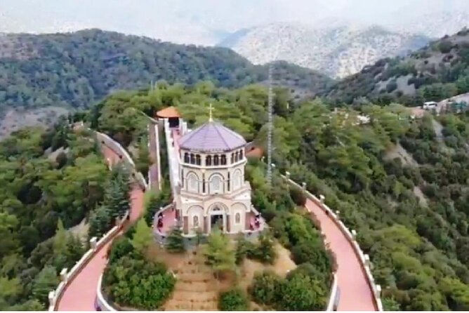 Troodos Peaks & Mountain Flavors Day Tour from Paphos - Chrysoroyiatissa Monastery and its quiet valley view