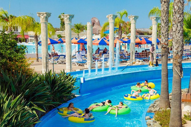 WaterWorld Themed WaterPark Admission Ticket in Ayia Napa - Pools, lazy water, and the wave pool