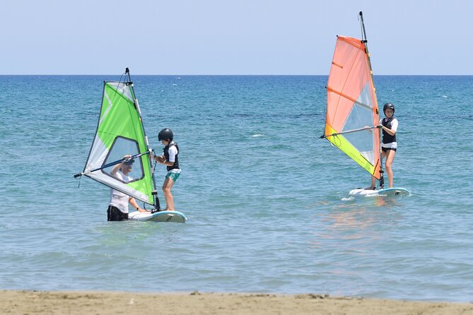 Windsurfing Lesson in Cyprus - Safety rules before the first run