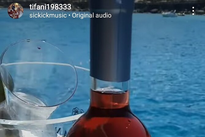 Wine tasting on-board the Demetris Chara BBQboat BlueLagoon tours - Two and a half hours at the Blue Lagoon
